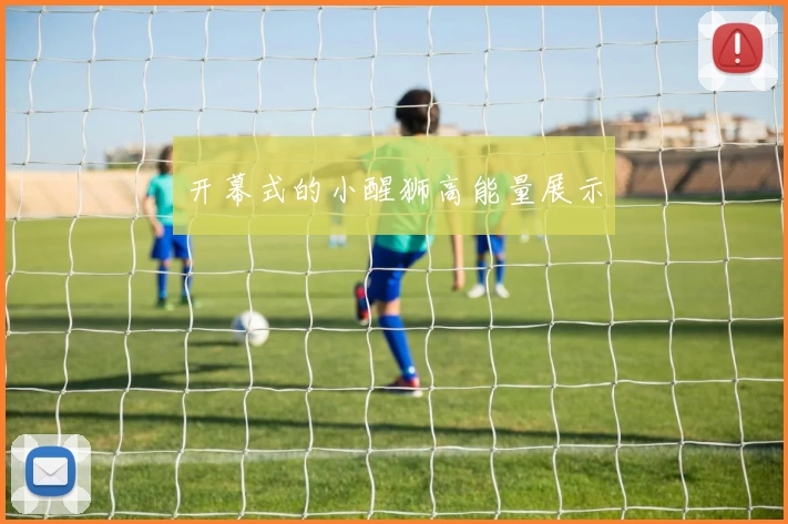 开幕式的小醒狮高能量展示